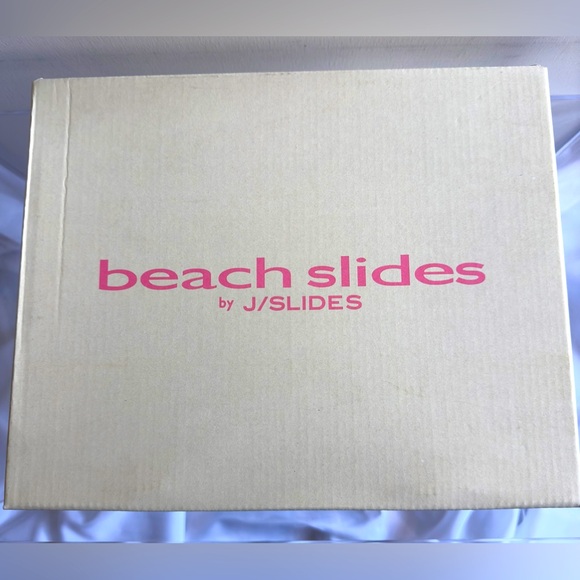 J/Slides SIMPLY B Sky Blue EVA Platform Light Blue - Silver Buckles Size 8 NIB - Picture 7 of 14